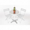 Ümmargune bistroolilaud Ø 60 cm - Bolero - Fourniresto