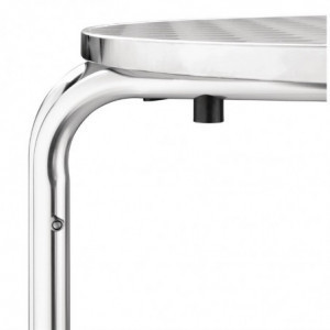 Ümmargune virnastatav bistroolilaud 600 mm - Bolero - Fourniresto