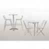 Ümmargune virnastatav bistroolilaud 600 mm - Bolero - Fourniresto