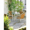 Ümmargune virnastatav bistroolilaud 600 mm - Bolero - Fourniresto