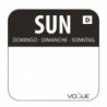 Lahustuvad toidu sildid "Dimanche" - Vogue