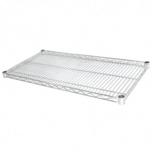 2 metallist riiulikomplekti - L 1525 x S 457 mm - Vogue