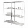 2 metallist riiulit - L 1220 x S 610mm - Vogue