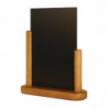 Elegantne lauasilt teki viimistlusega 280 x 200mm - Securit - Fourniresto
