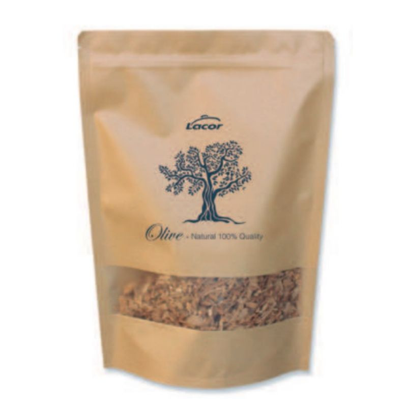 Oliivipuu saepuru suitsuahjule - 600 g - Lacor Oliivipuu saepuru suitsuahjule - 600 g - Lacor