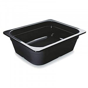 Bac Gastro Melamiin Must Gn 1/2 - H 100 Mm - Lacor