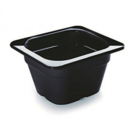 Bac Gastro Melamiin Must GN 1/6 - K 65 mm - Lacor