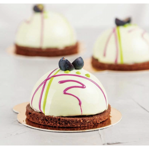 Silikoonist poolkera kujuline koogivorm - 60 tükki - Lacor