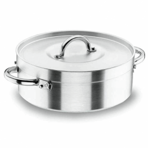 Professionaalne braiser kaanega - Chef-Aluminio - ø 34 cm