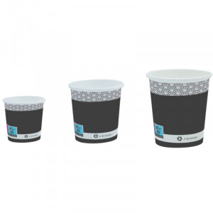 Pappkarikas Elegance - 18 cl - Keskkonnasõbralik - 50 tk komplekt