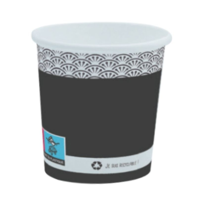 Elegance Cardboard Cup - 18 cl - Eco-friendly - Pack of 50 Elegance Cardboard Cup - 18 cl - Eco-friendly - Pack of 50