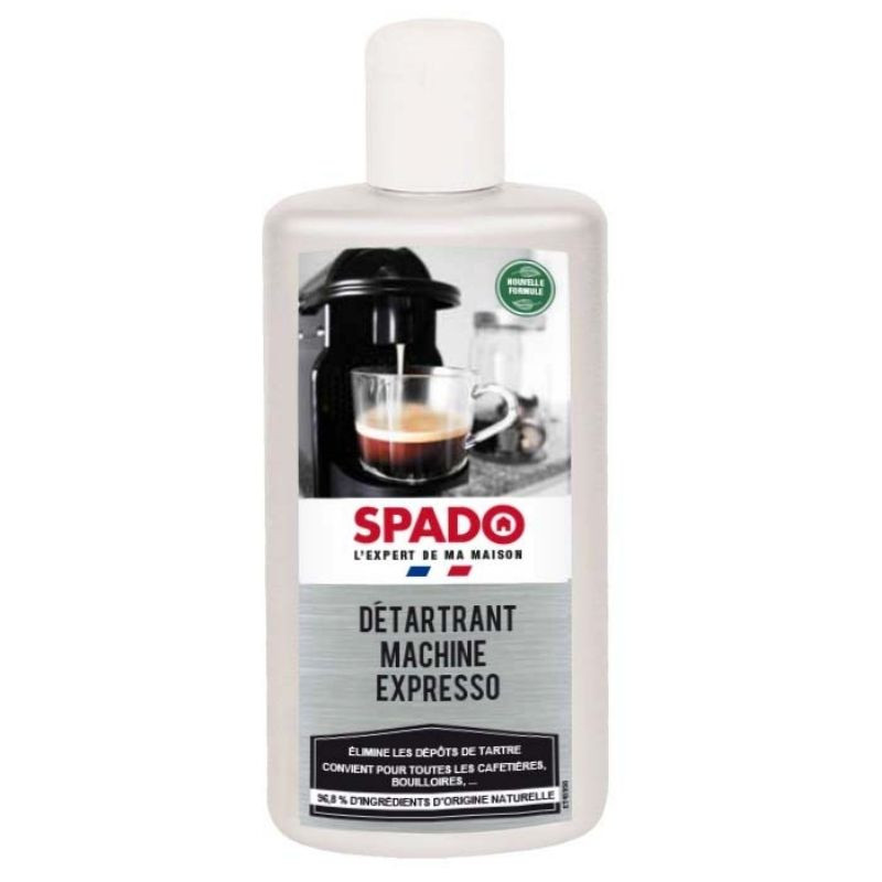 Espresso masina katlakivi eemaldav puhastusvahend - 250 ml - SPADO Espresso masina katlakivi eemaldav puhastusvahend - 250 ml - SPADO