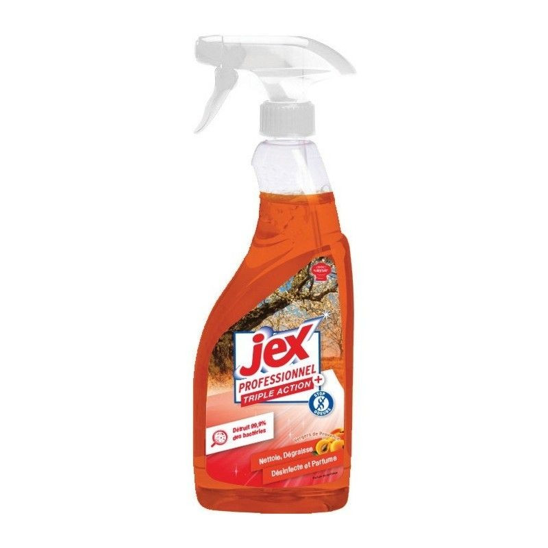 Puhastav desinfitseeriv pihusti kolmekordse toimega - Provence'i aedade lõhnaga - 750 ml - Jex Puhastav desinfitseeriv pihusti kolmekordse toimega - Provence'i aedade lõhnaga - 750 ml - Jex