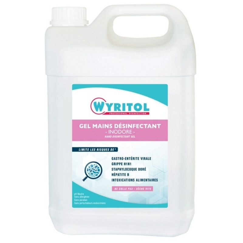 Hüdroalkoholigeel - 5 L - Wyritol Hüdroalkoholigeel - 5 L - Wyritol