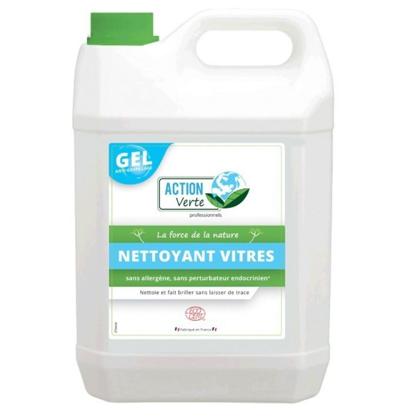 Window Cleaning Gel - 5 L - Green Action Window Cleaning Gel - 5 L - Green Action