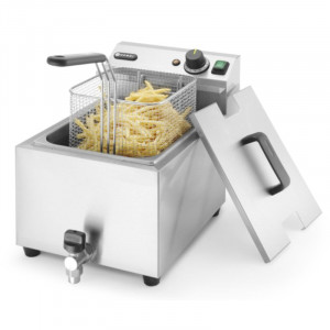 Mastercook Profil Line Deep Fryer with Drain Tap - 8 L