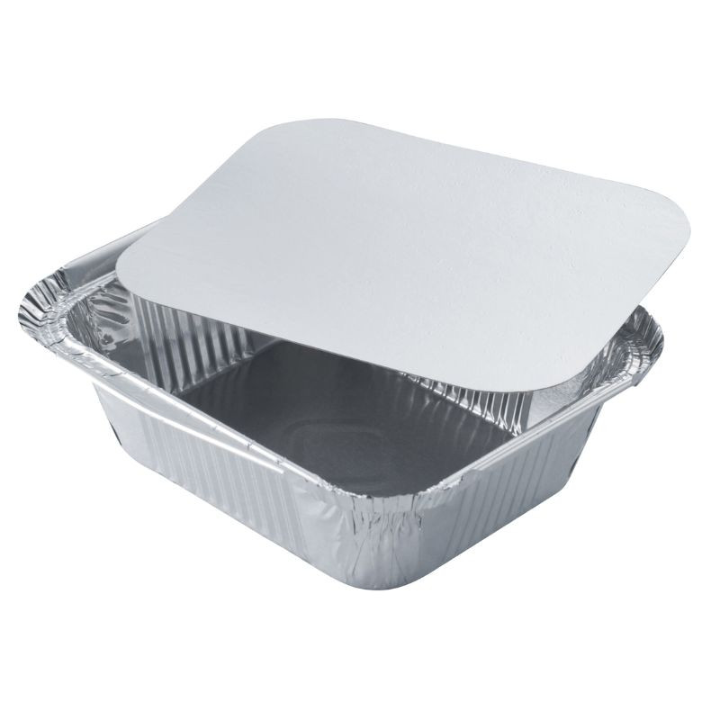 Alumiiniumist kaanega "Combi Pack" aluskauss - 1500 ml - 100 tk komplekt Alumiiniumist kaanega "Combi Pack" aluskauss - 1500 ml - 100 tk komplekt