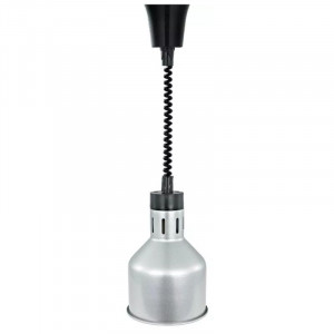 Lampe Chauffante Pro 250 W Ø 175 mm Aspect Inox