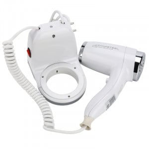 Seinapealne föön 1100 W Valge ABS | Hotell & CHR