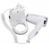 Wall-Mounted Hair Dryer 1100 W White ABS | Hotel & CHR