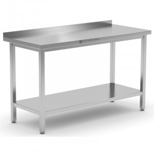 Roostevabast terasest laud 1600x600 mm tagasein ja alumine riiul