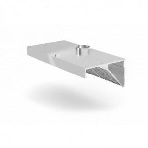 Seinapealne õhupuhasti LED-valgustusega - L 1200 x 700 mm - Hendi