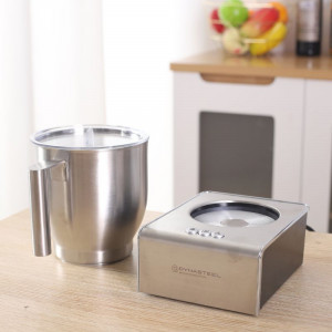 Mousseerija Piimale 0,4 L 650 W Roostevaba Teras – Dynasteel