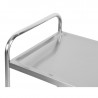 Chariot Inox 2 Plateaux Dynasteel - Professionaalne restoranikäru. Tugev, käepärane ja vastupidav.