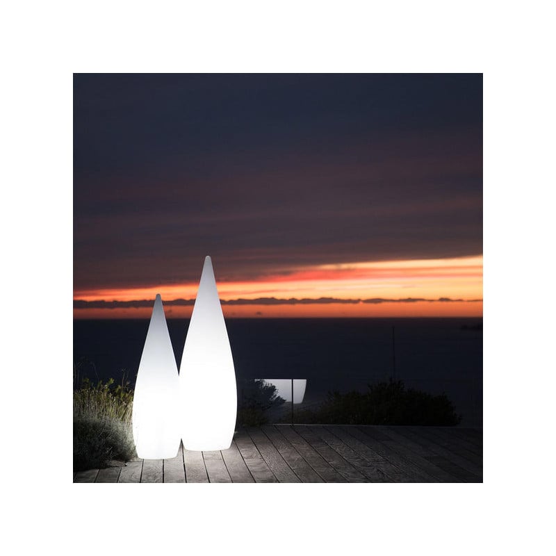 Wired Drop Outdoor Lamp Post - Classy 120 cm - Lumisky