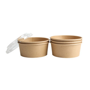 Kraft salatikauss 750 ml Ø150 mm — Komplekt 300