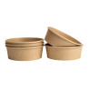 Kraft salatikauss 500 ml Ø 150 mm — Komplekt 300