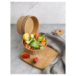 Kraft salatikauss 500 ml Ø 150 mm — Komplekt 300