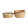 Kraft salatikauss 500 ml Ø 150 mm — Komplekt 300