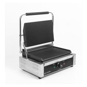 Grill Panini Pro 2200 W Rihveldatud 340x220 mm Roostevaba Teras