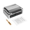 Grill Panini Pro 2200 W Rihveldatud 340x220 mm Roostevaba Teras