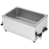 Bain-Marie Pro GN 1/1 20 L 1200 W Roostevaba teras koos äravooluga