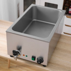 Bain-Marie Pro GN 1/1 20 L 1200 W Roostevaba teras koos äravooluga