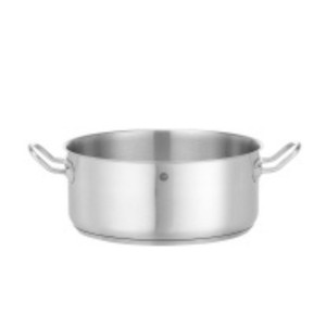 Faitout roostevabast terasest ilma kaaneta - Kitchen Line - 7,3 L - ø 280 mm - Hendi