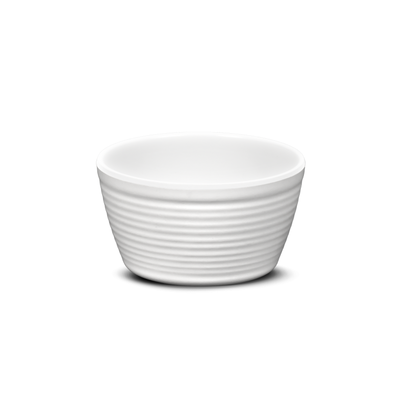 Ramequin Ondulé Blanc - 120 ml - Pujadas