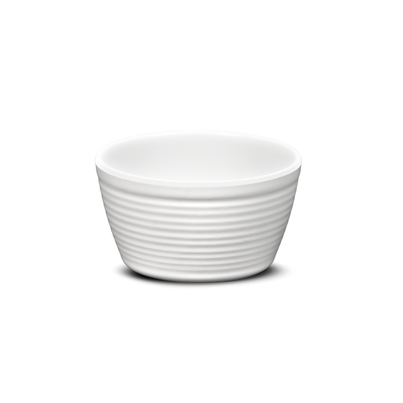 White Wavy Ramekin - 120 ml - Pujadas