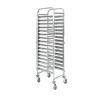 Échelle Pâtissière Inox 16 Niveaux 600x400 | Dynasteel