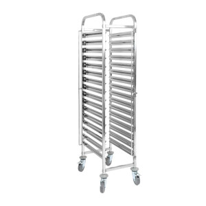 Échelle Pâtissière Inox 16 Niveaux 600x400 | Dynasteel