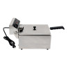 Friteuse Professionnelle 10 L 3000 W Roostevaba teras — Termostaat