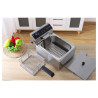 Friteuse Professionnelle 10 L 3000 W Roostevaba teras — Termostaat