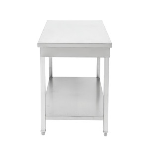 Inoxlaud 1200x700 mm alumise riiuliga — Pro CHR