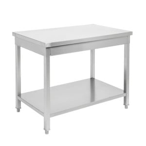 Inoxlaud 1200x700 mm alumise riiuliga — Pro CHR
