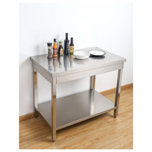 Inoxlaud 1200x700 mm alumise riiuliga — Pro CHR