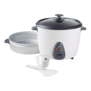 Valge Lacor riisikeetja - Mahutavus 1,8L - 700W
