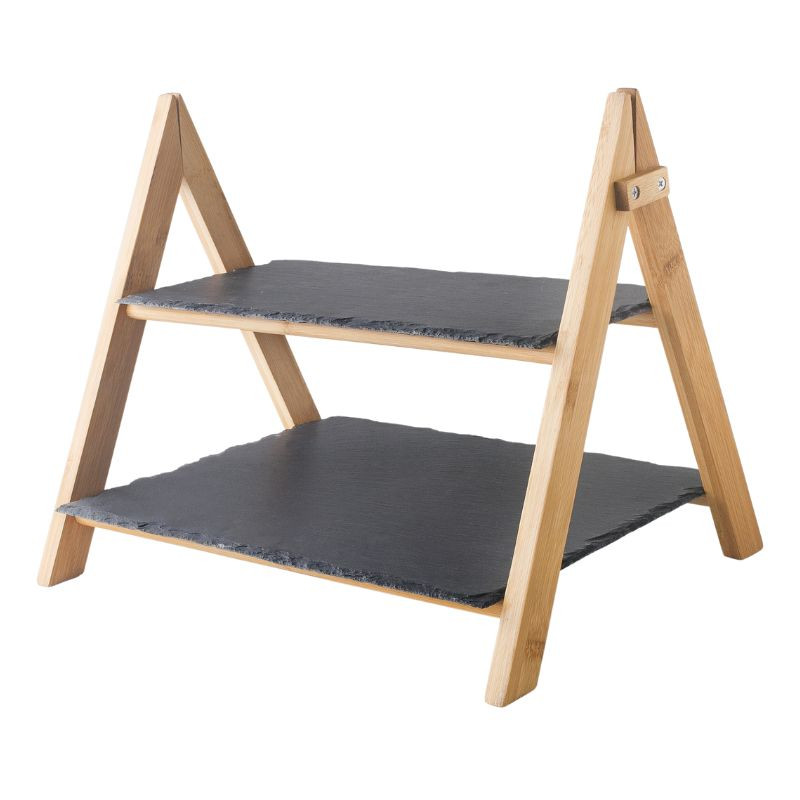 Slate Buffet Stand - 2 Levels | Lacor Slate Buffet Stand - 2 Levels | Lacor