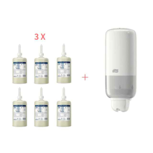 Starter Pack Valge Seebidosaator ja Õrn Vedelseep